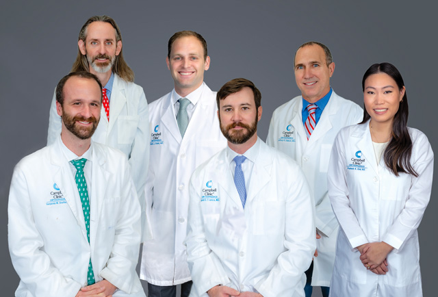 Campbell Clinic's team of doctors